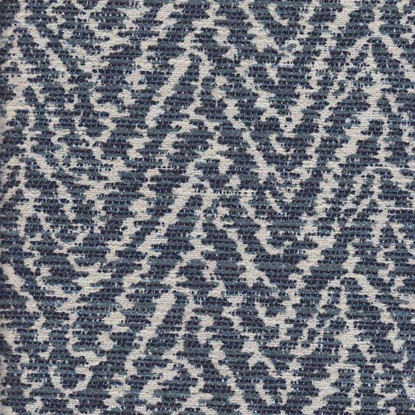 Bevron/Navy - Upholstery Only Fabric Suitable For Upholstery And Pillows Only.   - Carrollton