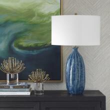 Bixby-Blue Table Lamp
