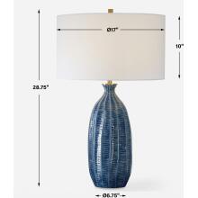 Bixby-Blue Table Lamp