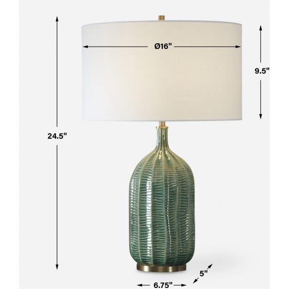 Bixby Green Table Lamp