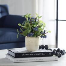 Blueberry Fields-Artificial Flowers / Centerpiece