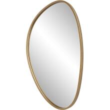 Boomerang-Gold Mirror