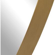 Boomerang-Gold Mirror