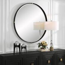 Bonded-Round Black Mirror