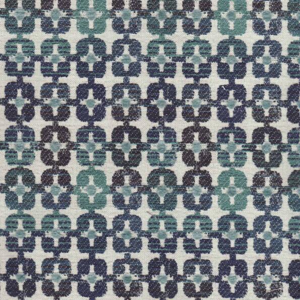 Bones/Blue - Upholstery Only Fabric Suitable For Upholstery And Pillows Only.   - Near Me
