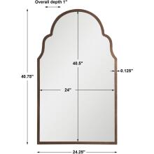 Brayden-Metal Arch Mirrors