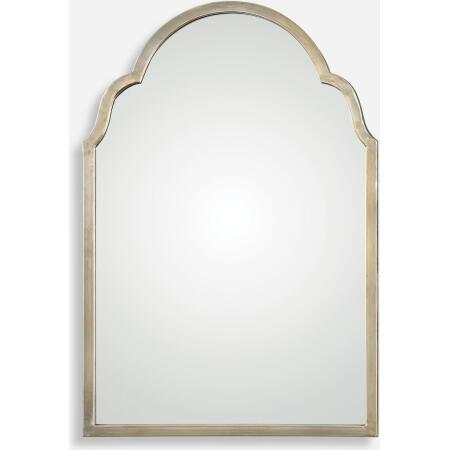 Brayden-Petite Silver Arch Mirrors