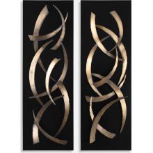 Brushstrokes-Metal Wall Art