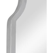 Brayden-Polished Nickel Arch Mirror