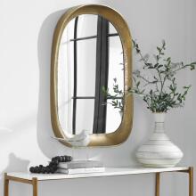 Bradano-Brass Arch Mirror