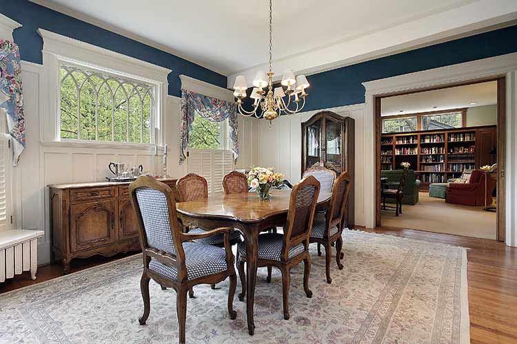 Build A Room Series True Blue Dining Room