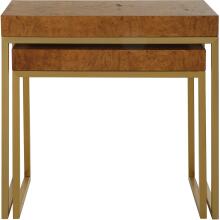 Burl-esque-Accent & End Tables