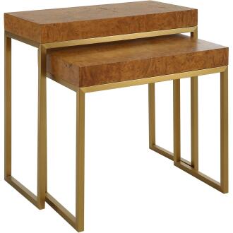 Burl-esque-Accent & End Tables