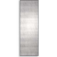 Burwell-Oversized Narrow Wooden Frame Antiqued Mirror