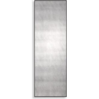 Burwell-Oversized Narrow Wooden Frame Antiqued Mirror