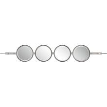 Button-Silver Mirror