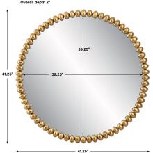 Byzantine-Round Gold Mirror