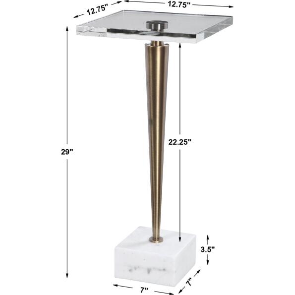 Campeiro Brass Drink Table
