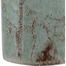 Callais-Crackled Aqua Table Lamp