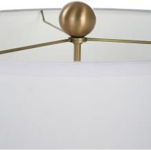 Cardoni-Bronze Glass Table Lamp
