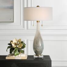 Cardoni-Bronze Glass Table Lamp