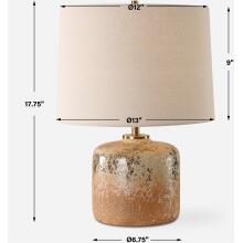 Canyon-Textured Table Lamp