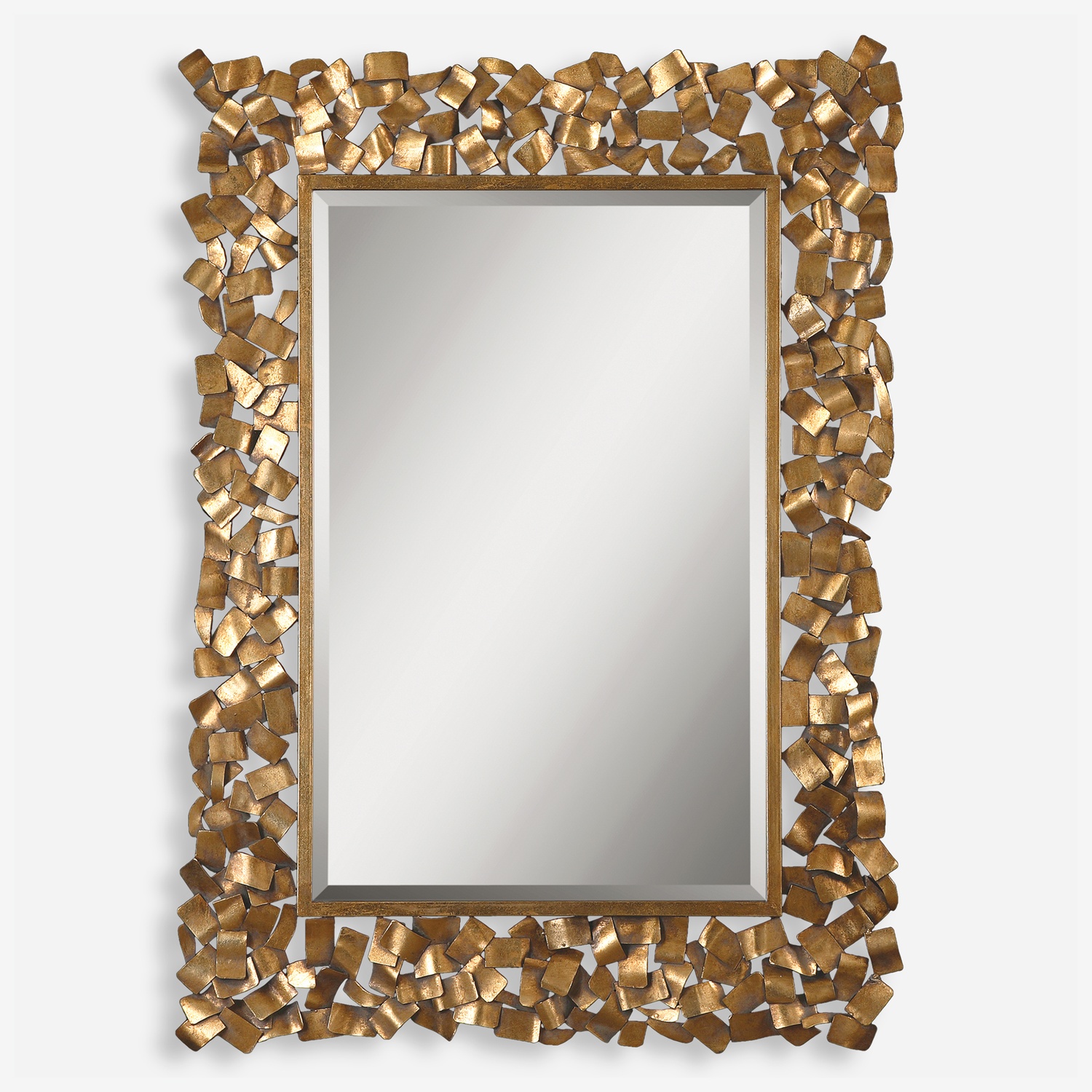 Capulin-Antique Gold Mirrors