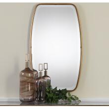 Canillo-Antiqued Gold Mirror