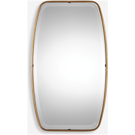 Canillo-Antiqued Gold Mirror