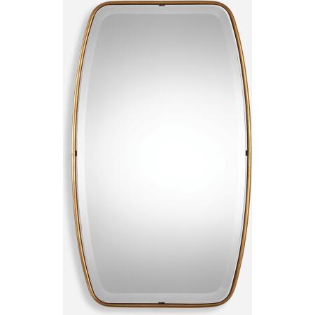 Canillo-Antiqued Gold Mirror