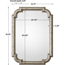 Calanna-Antique Silver Mirror
