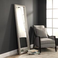 Cacelia-Metallic Silver Mirror