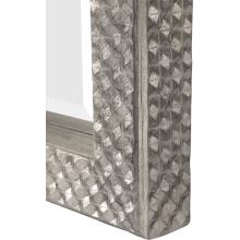 Cacelia-Metallic Silver Mirror