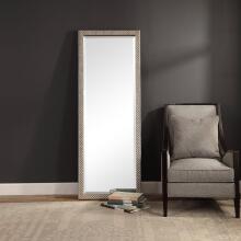 Cacelia-Metallic Silver Mirror