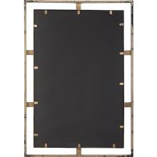 Carrizo-Gold & Bronze Rectangle Mirror
