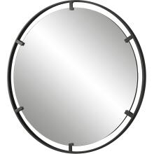 Cashel-Round Iron Mirror