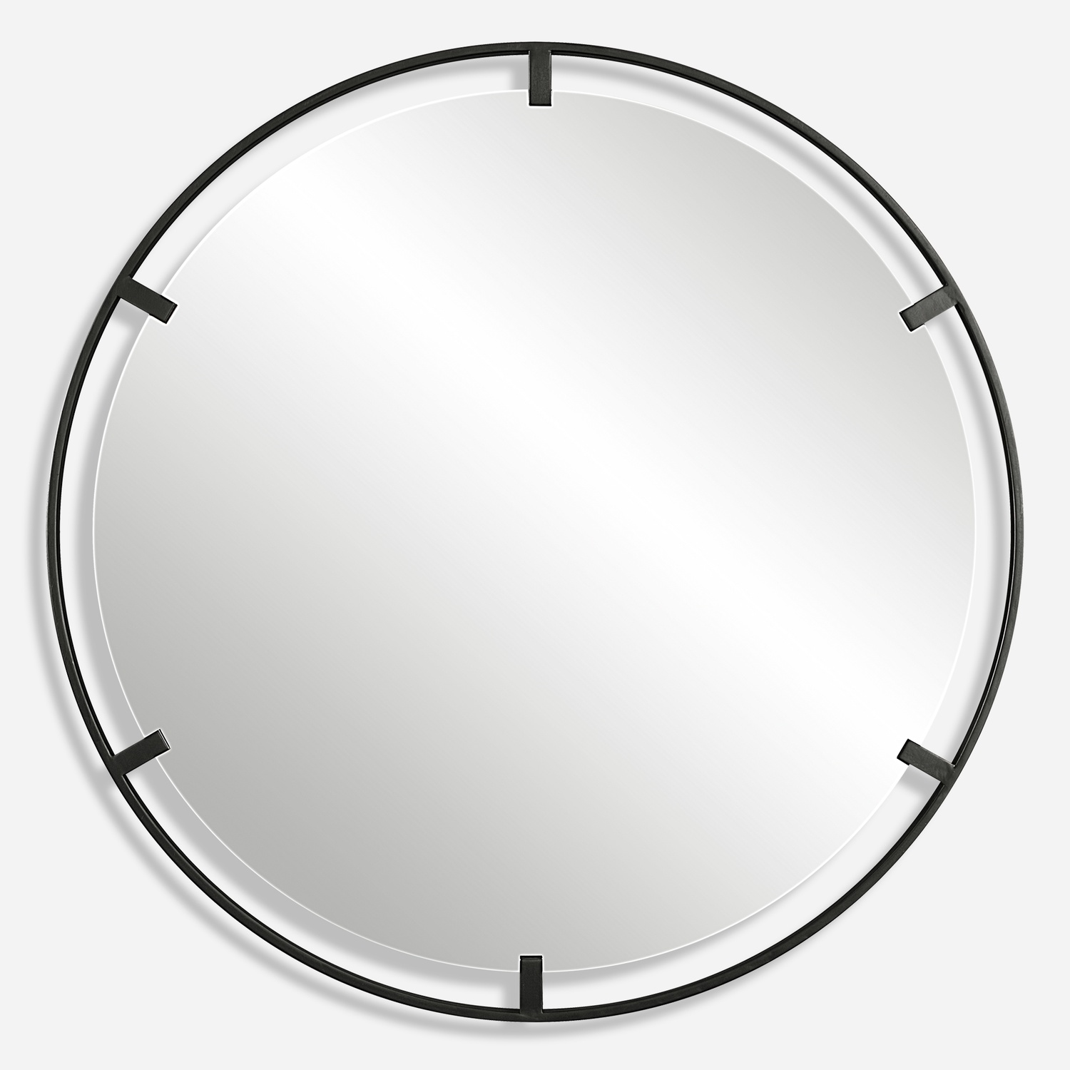 Cashel-Round Iron Mirror