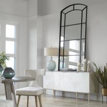 Camber-Oversized Arch Mirror
