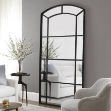 Camber-Oversized Arch Mirror