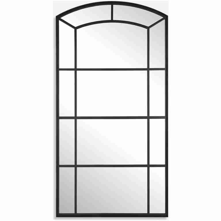 Camber-Oversized Arch Mirror