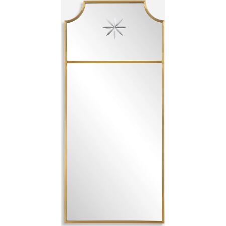 Caddington-Tall Brass Mirror