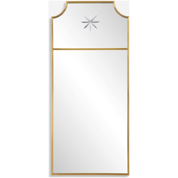 Caddington-Tall Brass Mirror