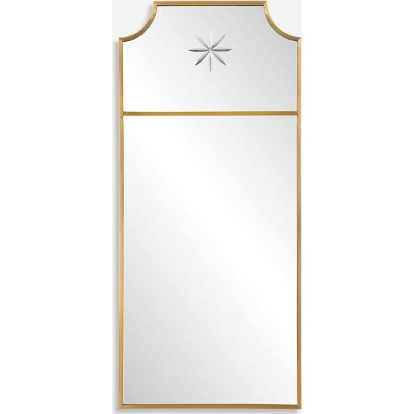 Caddington-Tall Brass Mirror