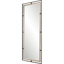 Carrizo-Tall Bronze & Gold Mirror