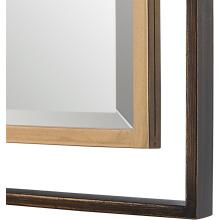 Carrizo-Tall Bronze & Gold Mirror