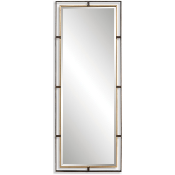 Carrizo-Tall Bronze &Amp; Gold Mirror