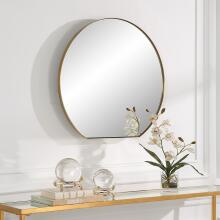 Cabell-Small Brass Mirror