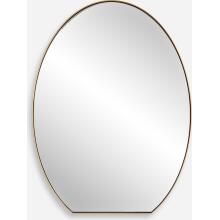 Cabell-Brass Oval Mirror