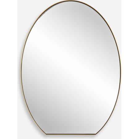 Cabell-Brass Oval Mirror