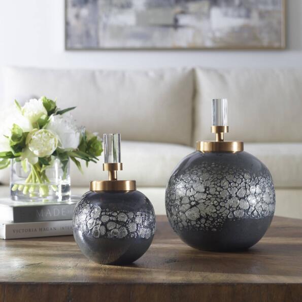 Cessair Art Glass Bottles